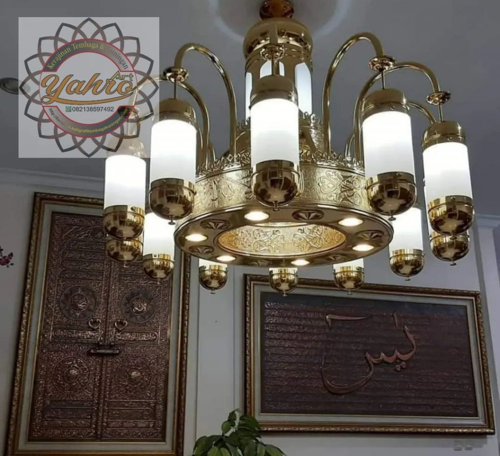 Lampu Gantung Masjid Model Nabawi