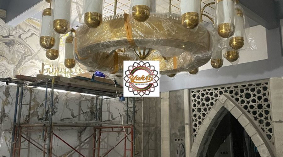 Replika Lampu Masjid Nabawi