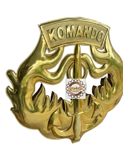 Logo Wings Komando Custom Kuningan