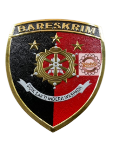 Kerajinan Tembaga Kuningan Yahro Art Jual Logo Bareskrim Custom Kuningan