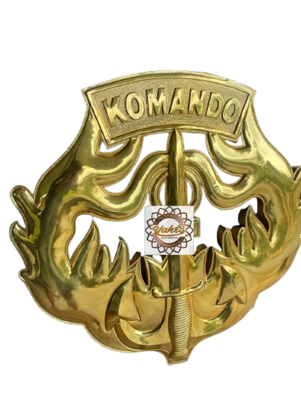 Logo Wings Komando Custom Kuningan