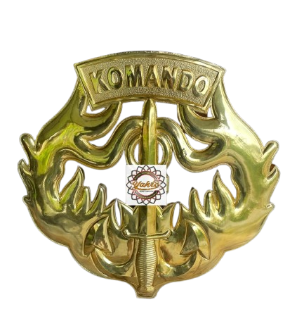 Logo Wings Komando Custom Kuningan