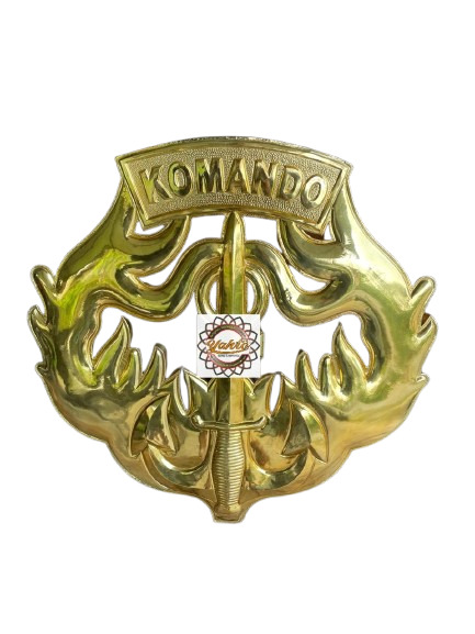 Logo Wings Komando Custom Kuningan
