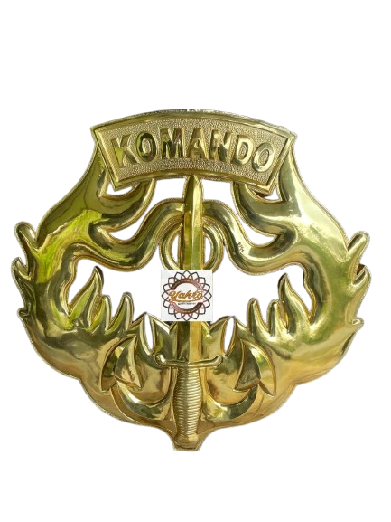 Logo Wings Komando Custom Kuningan