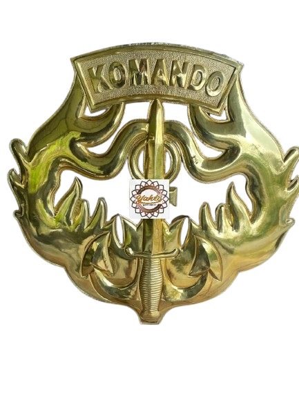 Logo Wings Komando Custom Kuningan