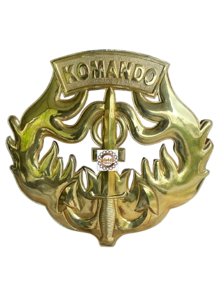 Logo Wings Komando Custom Kuningan