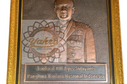 Relief Tembaga Kuningan Pusat Kerajinan Relief Tembaga Custom