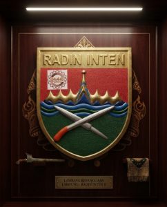 Pusat Pemesanan Lambang Kodam XXI/Radin Inten Custom Bahan Kuningan